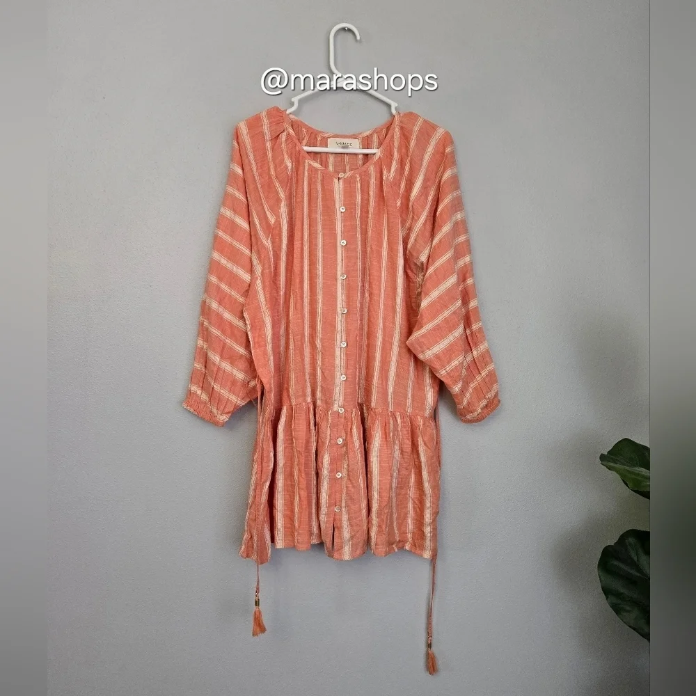 L*Space Vida Dress Poolside Stripe Clay